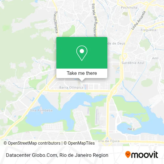 Datacenter Globo.Com map