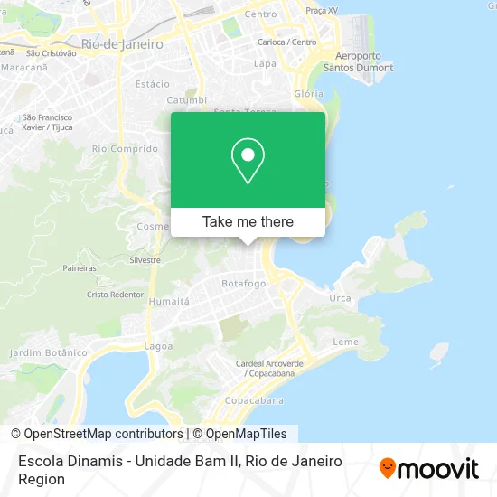 Escola Dinamis - Unidade Bam II map