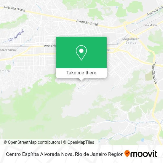 Centro Espírita Alvorada Nova map