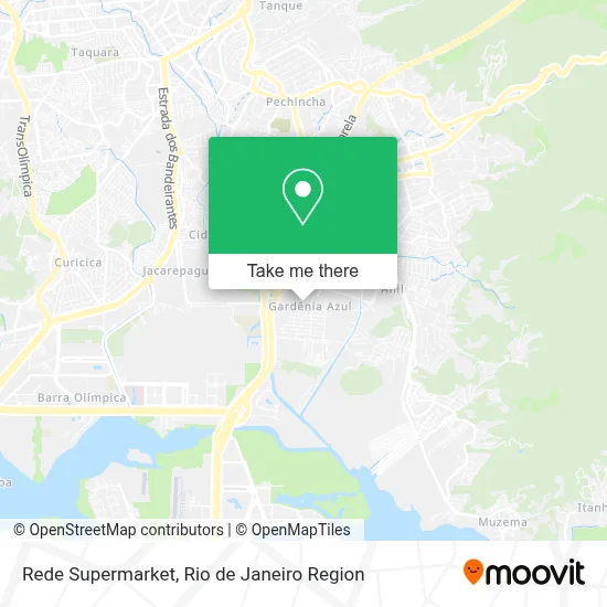 Rede Supermarket map