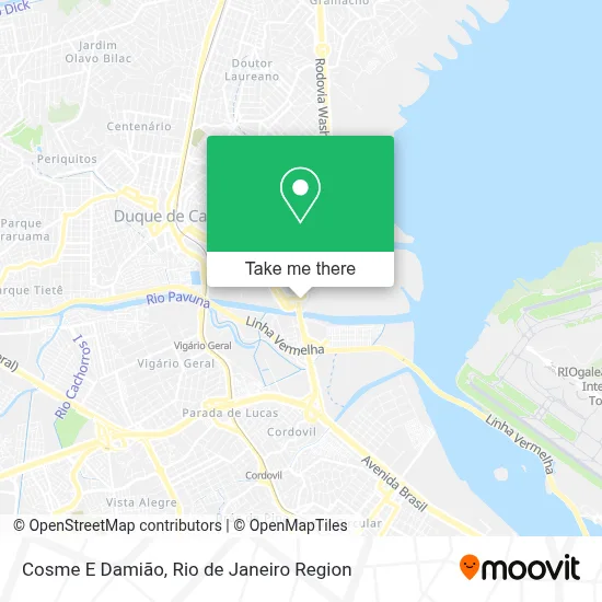 Cosme E Damião map