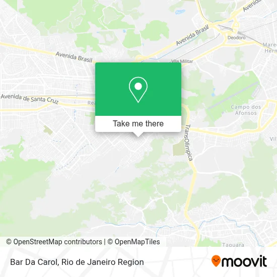 Bar Da Carol map