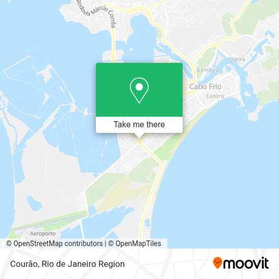 Courão map