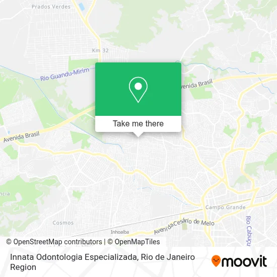 Innata Odontologia Especializada map