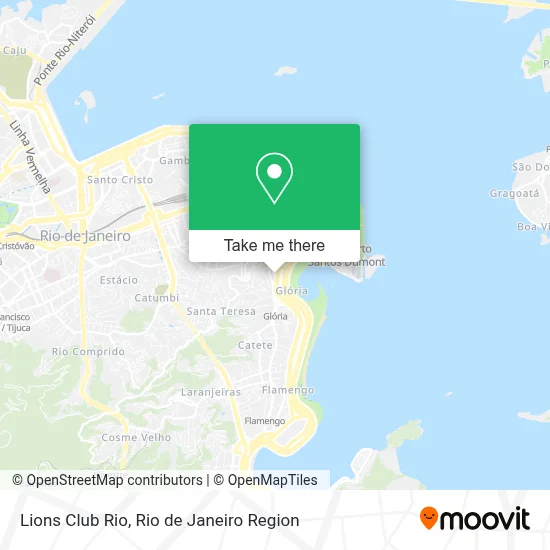 Lions Club Rio map