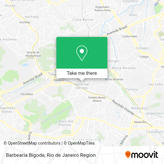 Barbearia Bigode map