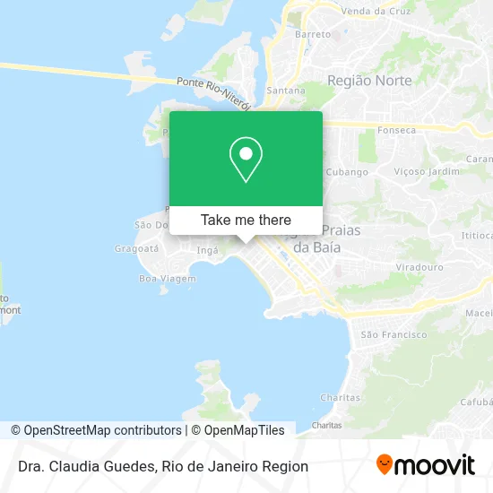 Dra. Claudia Guedes map