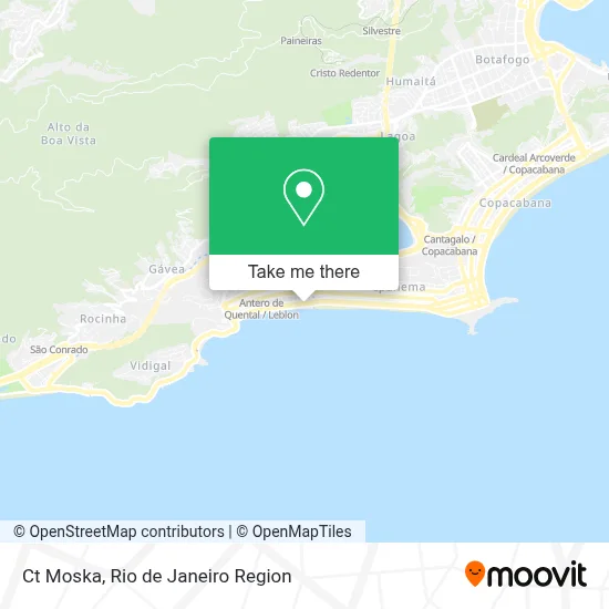 Ct Moska map
