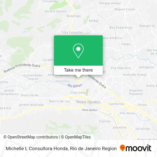 Michelle L Consultora Honda map