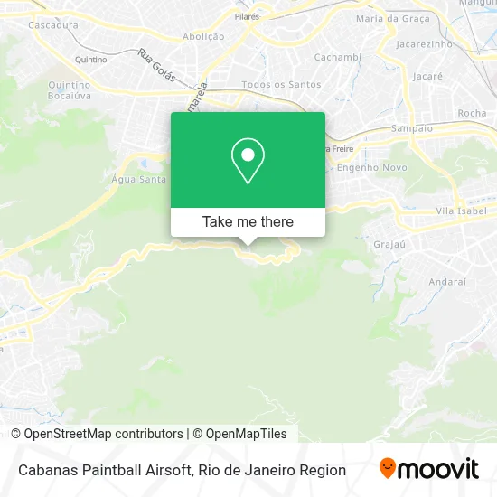 Cabanas Paintball Airsoft map