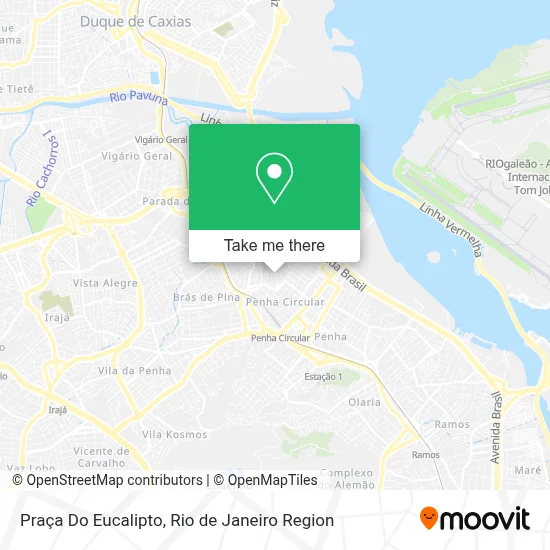Praça Do Eucalipto map