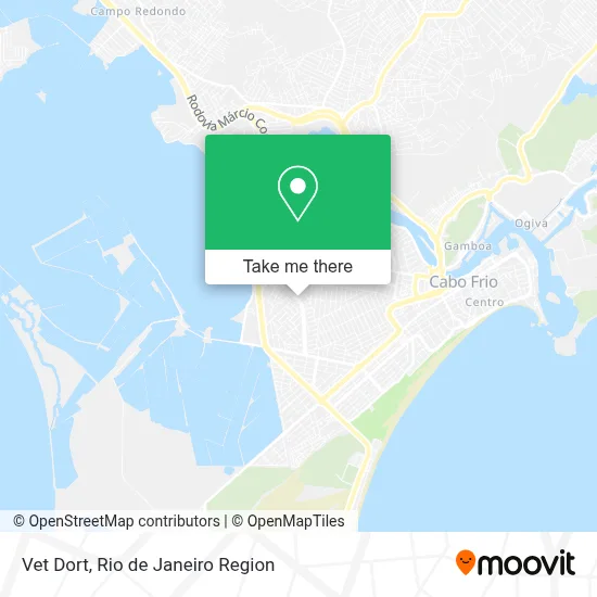 Vet Dort map