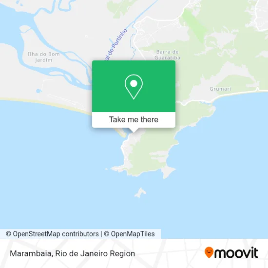 Marambaia map
