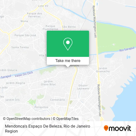 Mendonca's Espaço De Beleza map