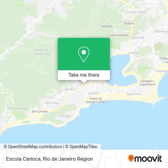 Escola Carioca map