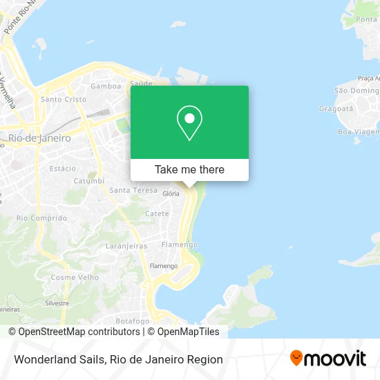 Wonderland Sails map