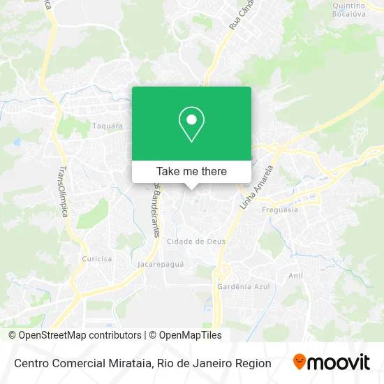 Centro Comercial Mirataia map