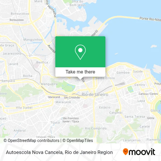 Autoescola Nova Cancela map