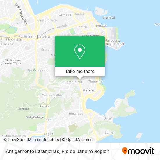 Antigamente Laranjeiras map