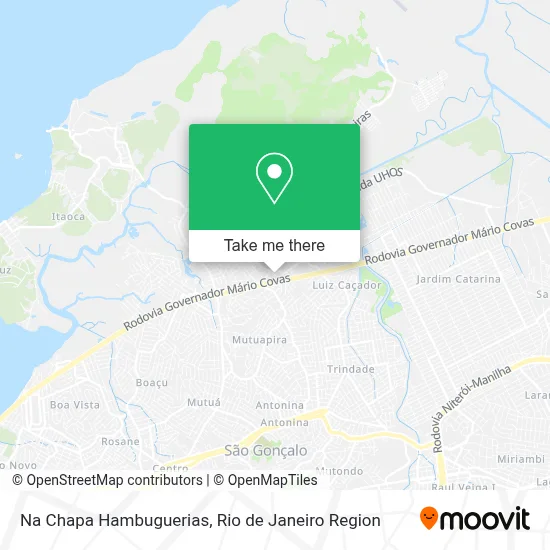 Na Chapa Hambuguerias map