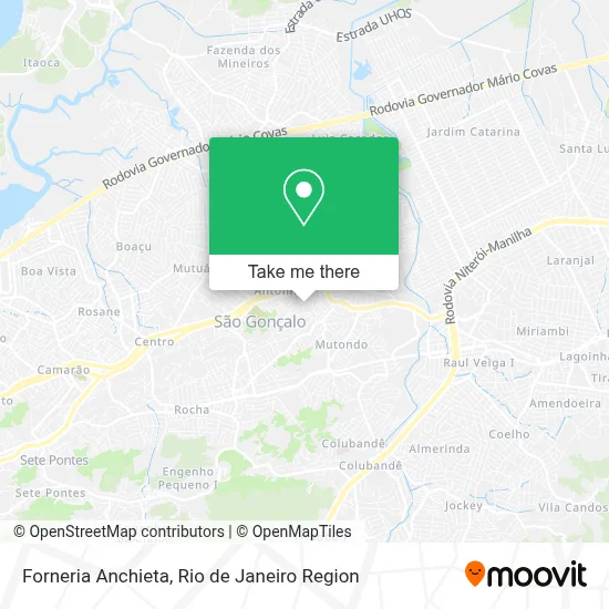 Forneria Anchieta map