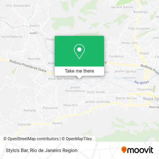 Stylo's Bar map