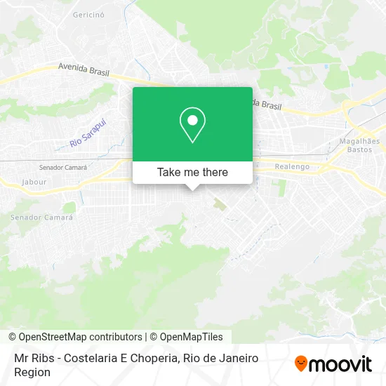 Mr Ribs - Costelaria E Choperia map