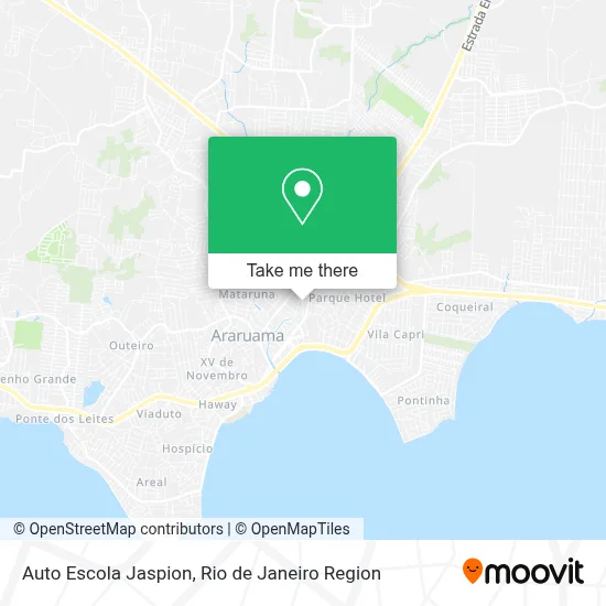 Auto Escola Jaspion map