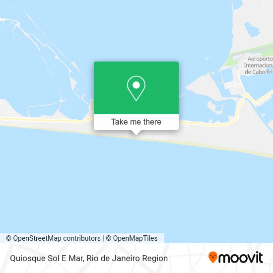 Quiosque Sol E Mar map