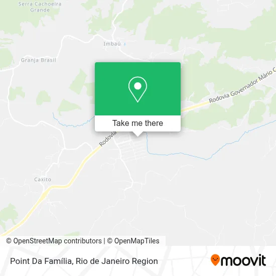 Point Da Família map