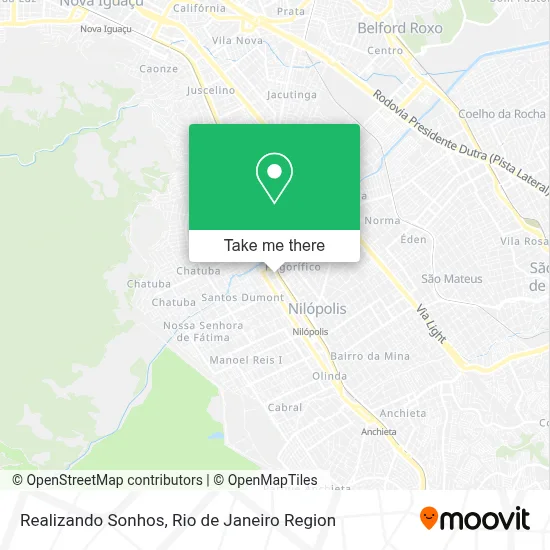 Realizando Sonhos map
