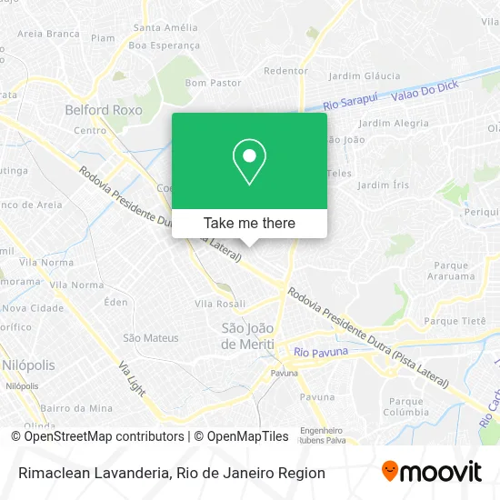 Rimaclean Lavanderia map