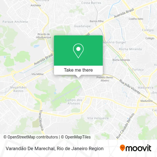Varandão De Marechal map
