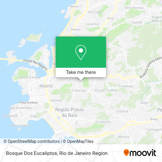 Bosque Dos Eucaliptos map