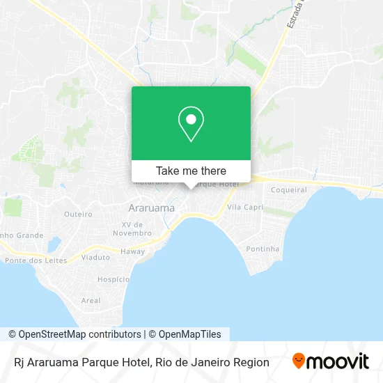Rj Araruama Parque Hotel map