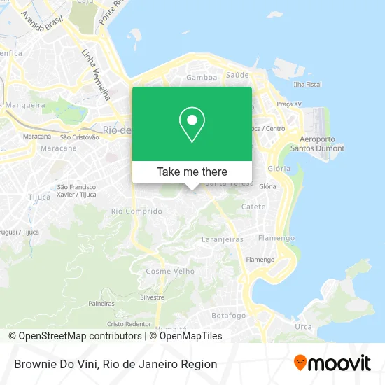 Brownie Do Vini map