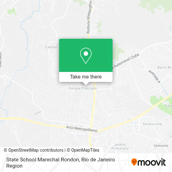 State School Marechal Rondon map