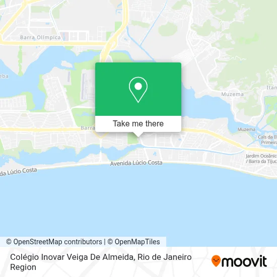 Colégio Inovar Veiga De Almeida map