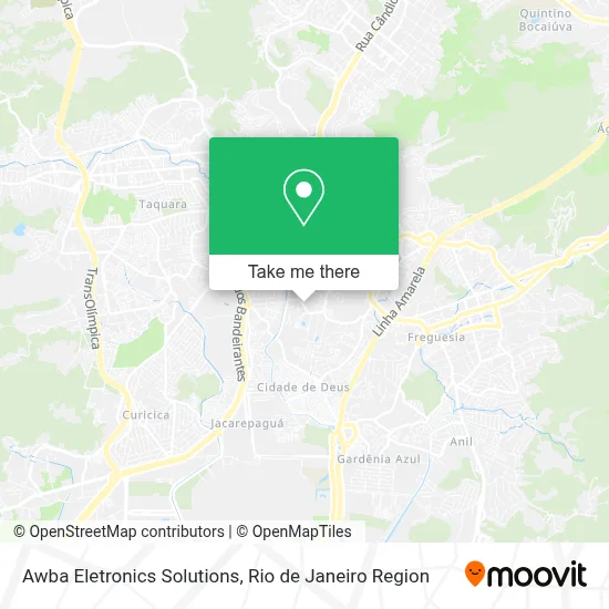 Awba Eletronics Solutions map