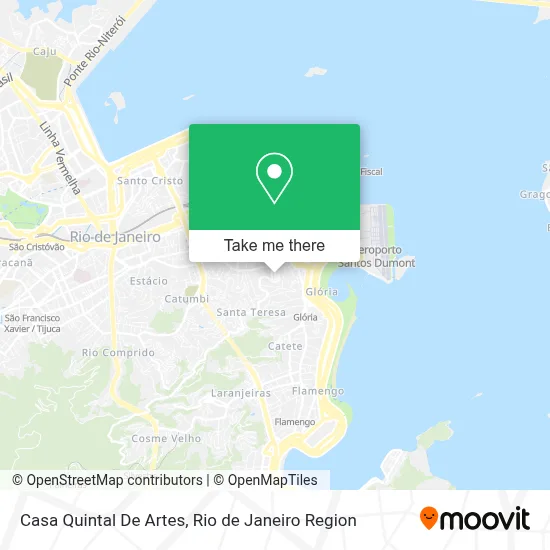 Casa Quintal De Artes map