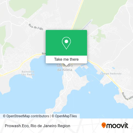 Prowash.Eco map