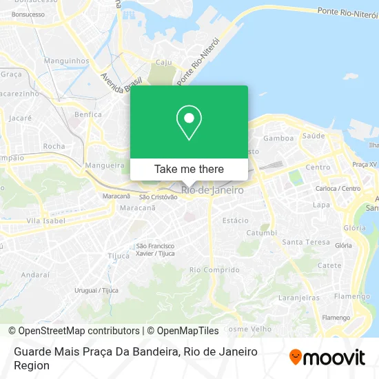 Guarde Mais Praça Da Bandeira map