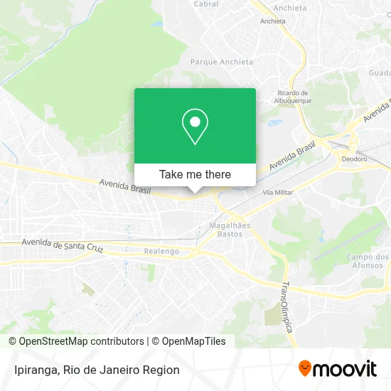 Ipiranga map