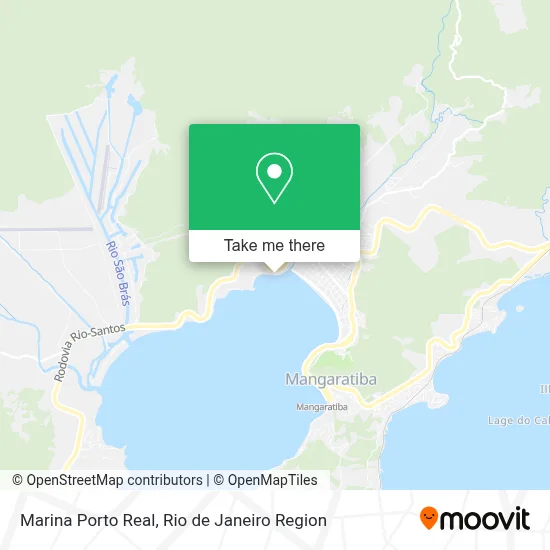 Marina Porto Real map