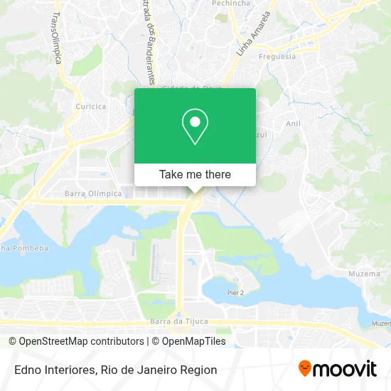 Edno Interiores map