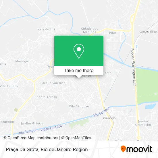 Praça Da Grota map