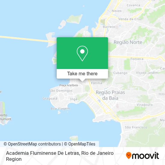 Academia Fluminense De Letras map