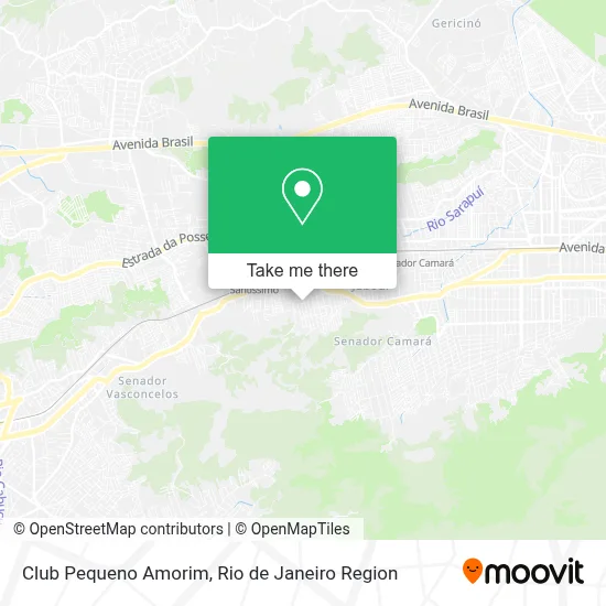 Club Pequeno Amorim map