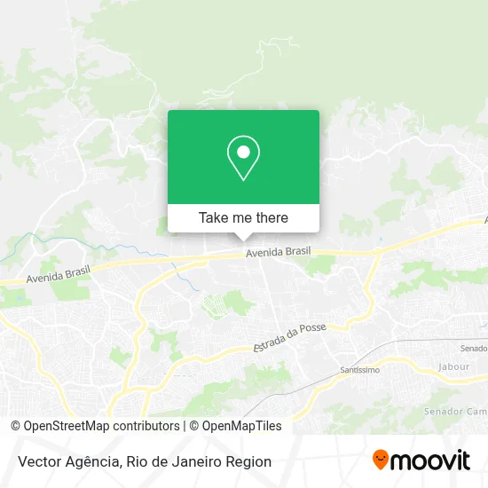 Vector Agência map