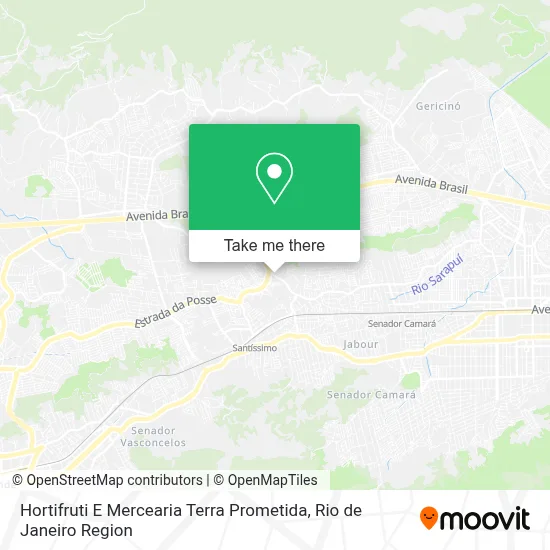 Hortifruti E Mercearia Terra Prometida map